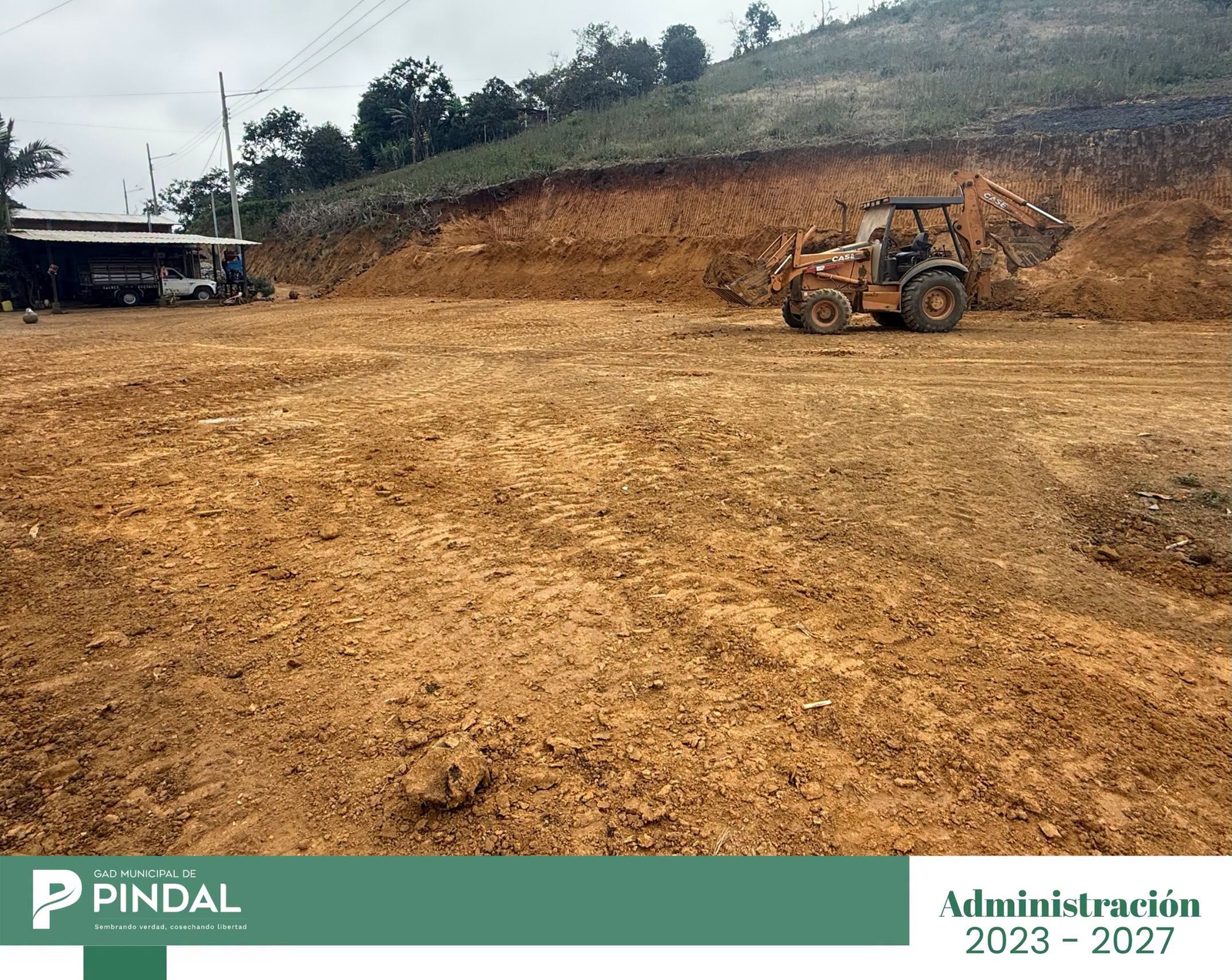 Adecuación de terreno en el sitio el Señor Cautivo de Ayabaca